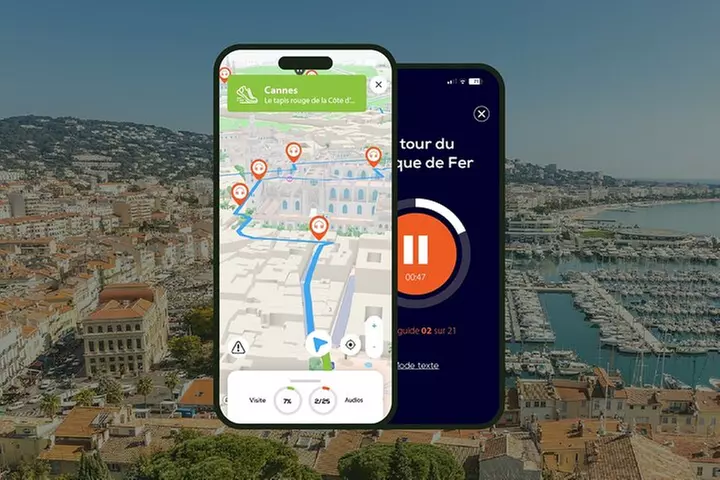 Cannes Visite audioguidée à pied 1h50 et 19 commentaires audios - Primary Image