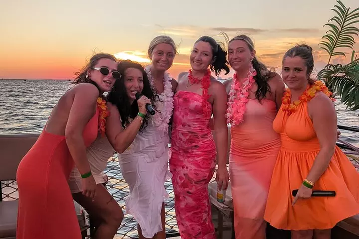 2 hour Tiki Pub Sensational Dolphin Sunset Cruise (Adults only)