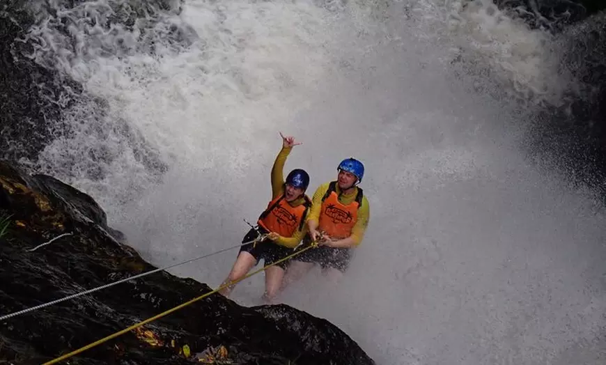 Image 2: Crystals Cascades Canyoning by Cairns Waterfalls