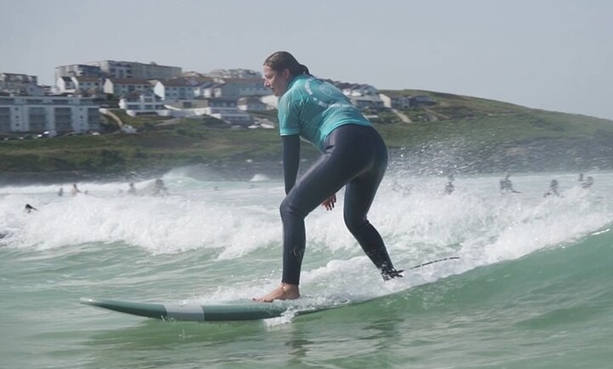 Image 3: Beginner 2 Hours Surfing Lesson at Fistral Beach Newquay