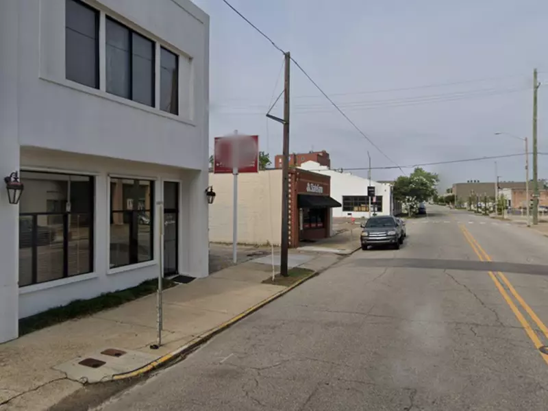 Parking at Downtown Mobile Parking Lot