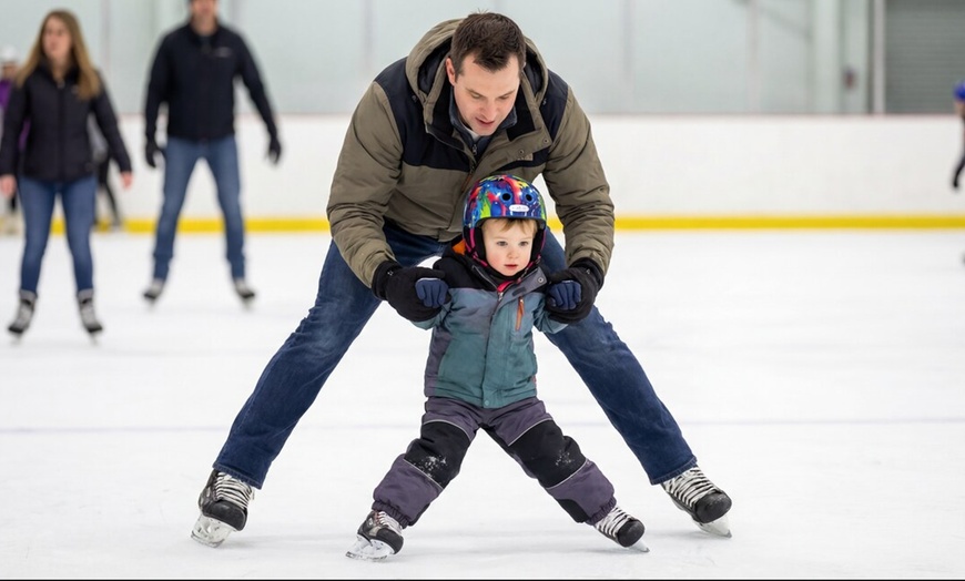 Image 3: $28 For Public Skating Admission & Skate Rental For 2 People (Reg. ...
