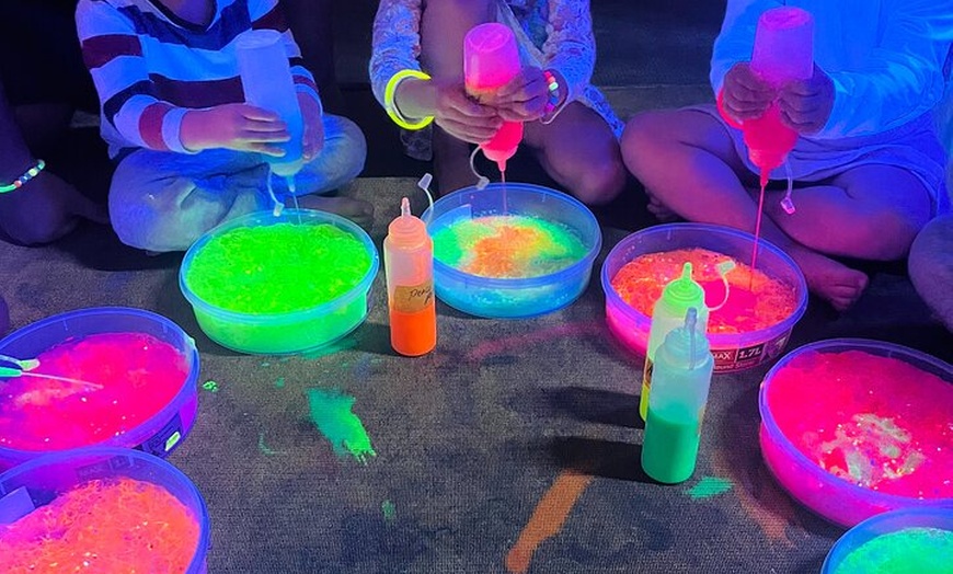 Image 6: Ultimate UV Paint Party in Maleny for Ages 18 months and above