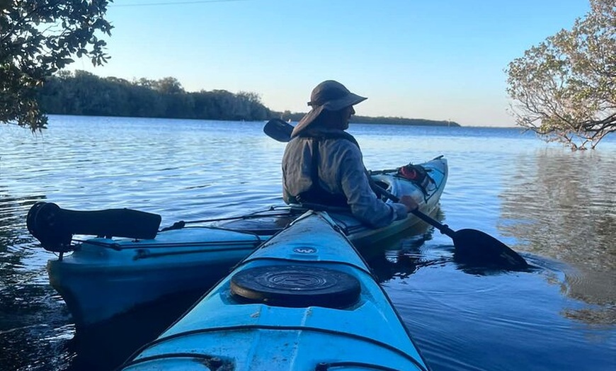 Image 3: Dolphin Sanctuary Kayak Tours Twilight Mangrove Kayak