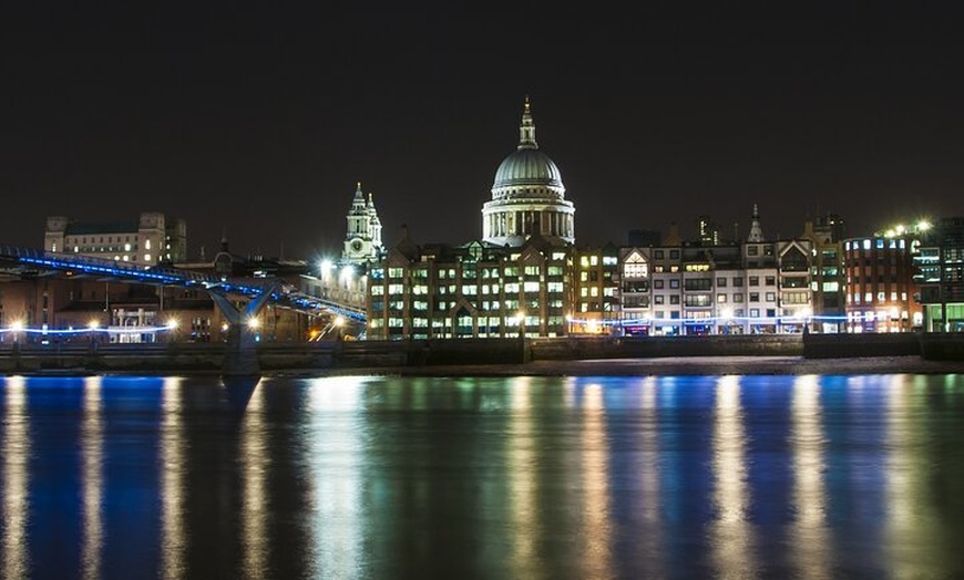 Image 5: Group Tour of London by Night on Open-Top Bus with live guide