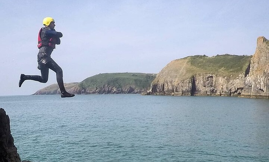 Image 22: Tenby Coasteering Adventure with expert guides
