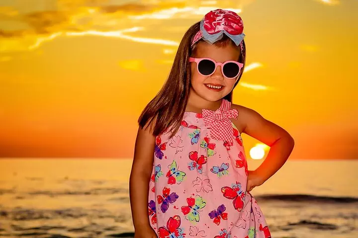 Family Sunset Photos - Clearwater Beach