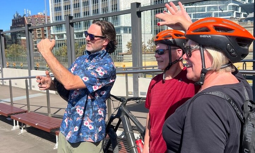 Image 6: Guided Electric Bike Tour of Sydney with Bluetooth helmets