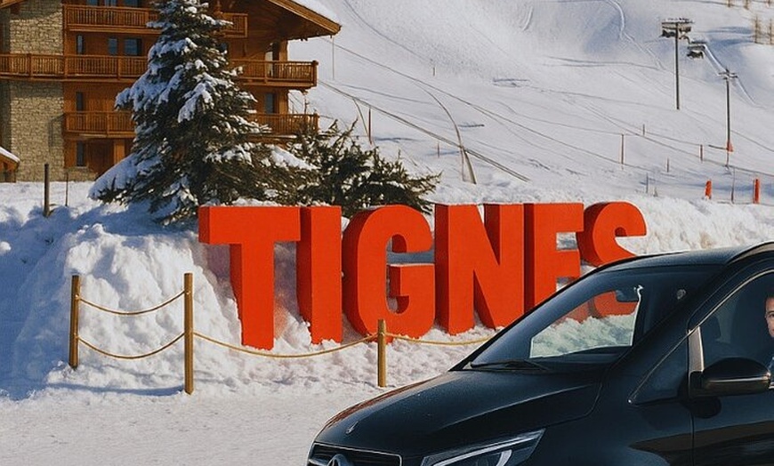 Image 3: Transfert privé de Lyon à Val d'Isère en van premium
