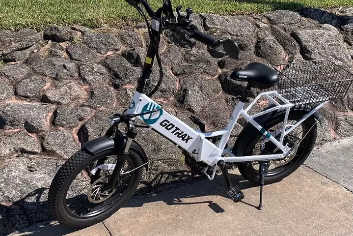 E Bike Rentals from Ormond Beach Departure