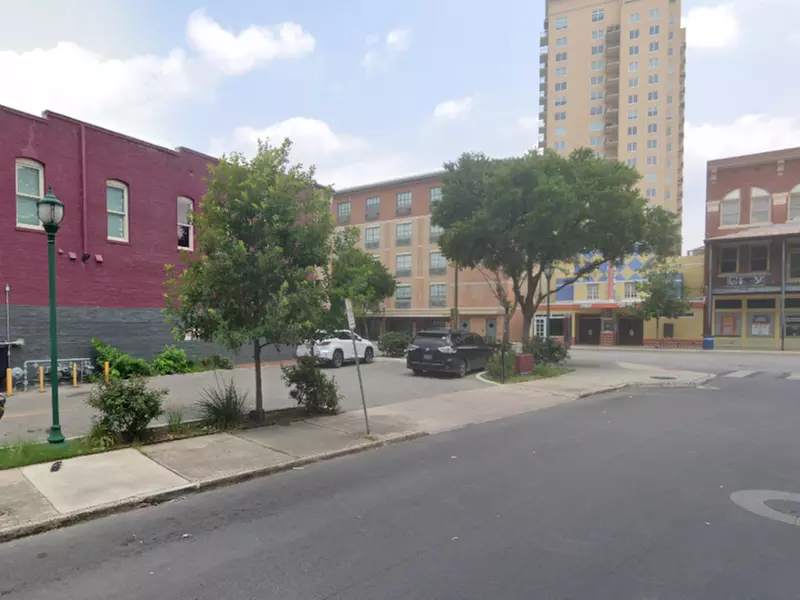 Parking at 1120 E. Commerce St. Lot