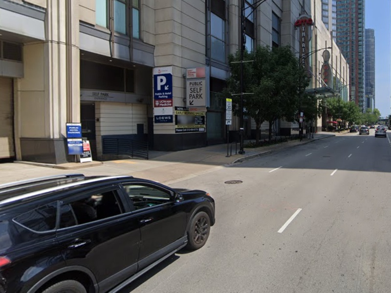 Parking at River East Garage