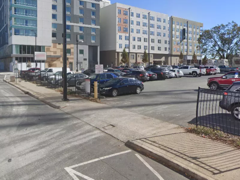 Parking at 424 N. College St. Lot