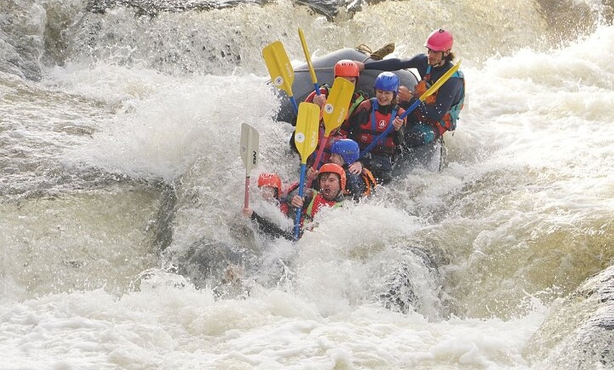 Image 2: Whitewater Rafting on the River Dee in Llangollen