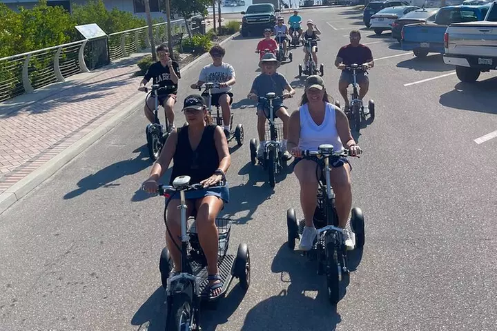 Private Trike and Moped Tour of Downtown Naples Florida