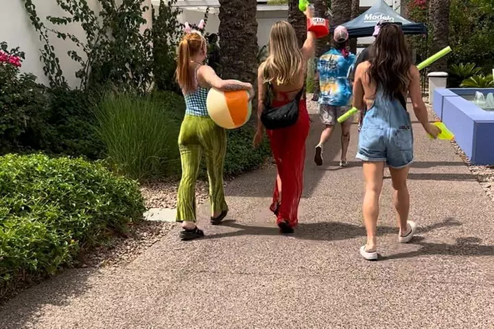 Old Town Scottsdale Party Bike Bar Crawl and Pool Party