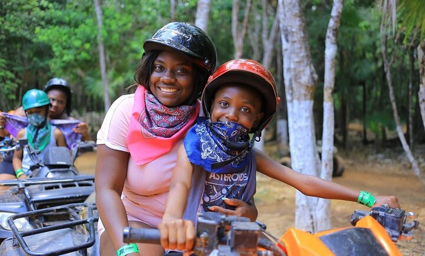 Image 7: Extreme Adventure Eco Park ATV, Zipline and Cenote Experience