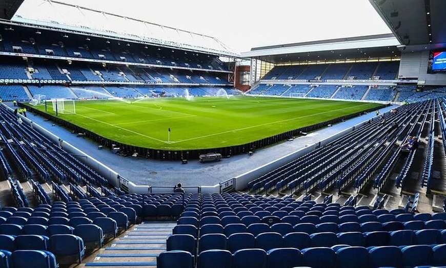 Image 4: Ibrox Stadium Glasgow Soccer Ticket Pass