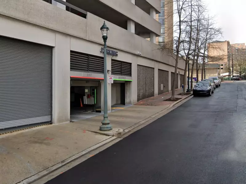 Parking at 8455 Colesville Rd. Garage