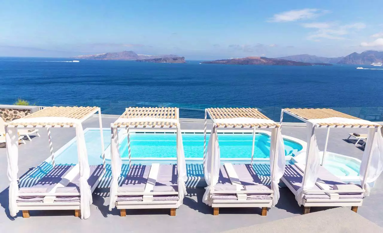 ✈ SANTORIN | Akrotiri - Goulielmos Hotel & Spa 4*, 3 nuit - Piscine extérieure - Primary Image