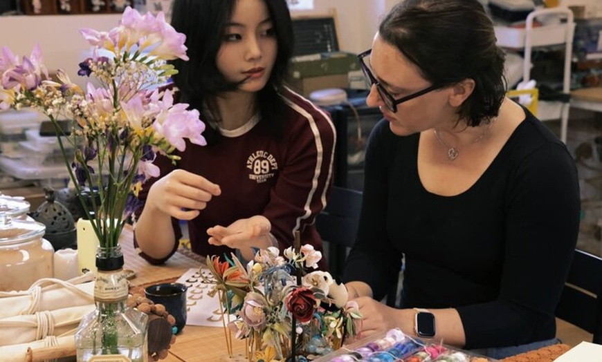 Image 6: ChanHua(Wreath flower) Workshop