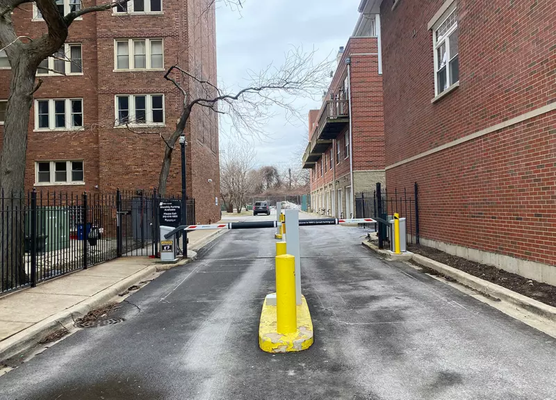 Parking at 5000 S. Cornell Ave. Lot