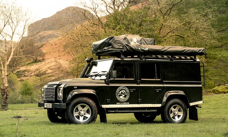 Image 10: Hire Land Rover Defender Camper To Tour Northumberland and Beyond