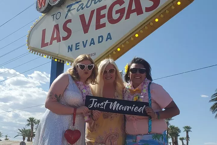 Get Married at the Fabulous Las Vegas Sign + Photos