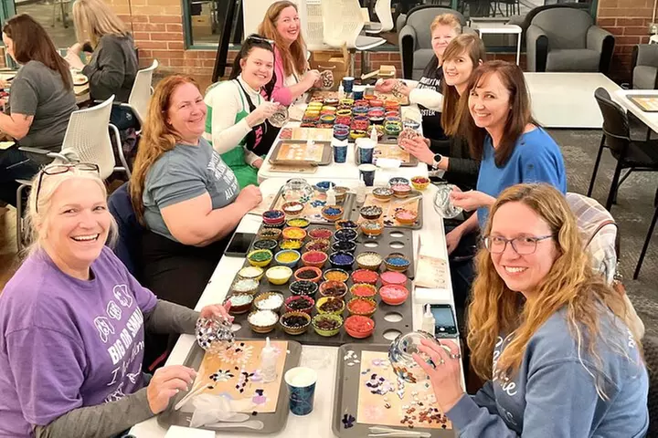 Mosaic Art Classes Orange County: Turkish Lamp Workshop - Primary Image