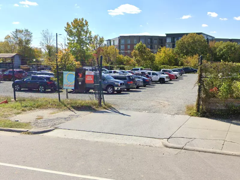 Parking at 506 Ramseur St. Lot