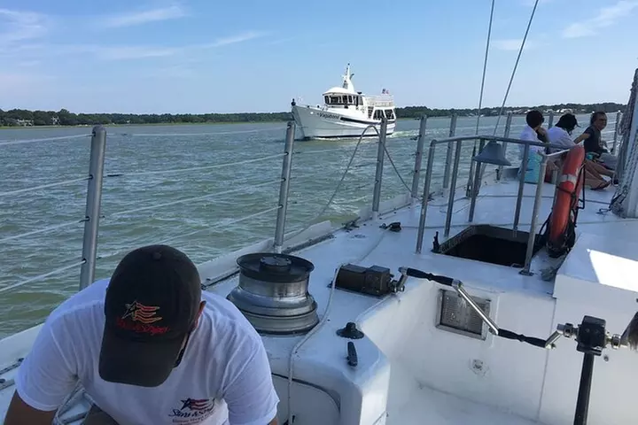 America's Cup 12-Meter Yacht Afternoon Sail from Hilton Head