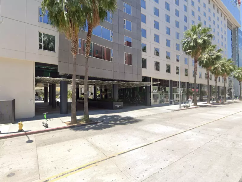 Parking at W Hollywood Hotel - Valet