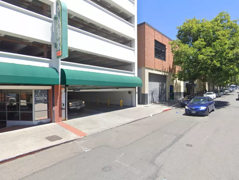 Parking at 2061 Allston Way Garage