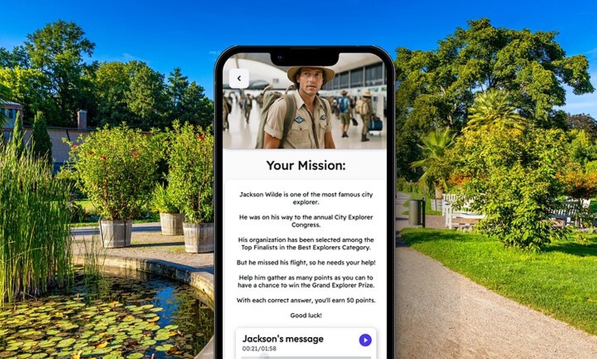 Image 3: Karlsruhe : Stadterkundungsspiel und Stadtrundfahrt auf dem Handy