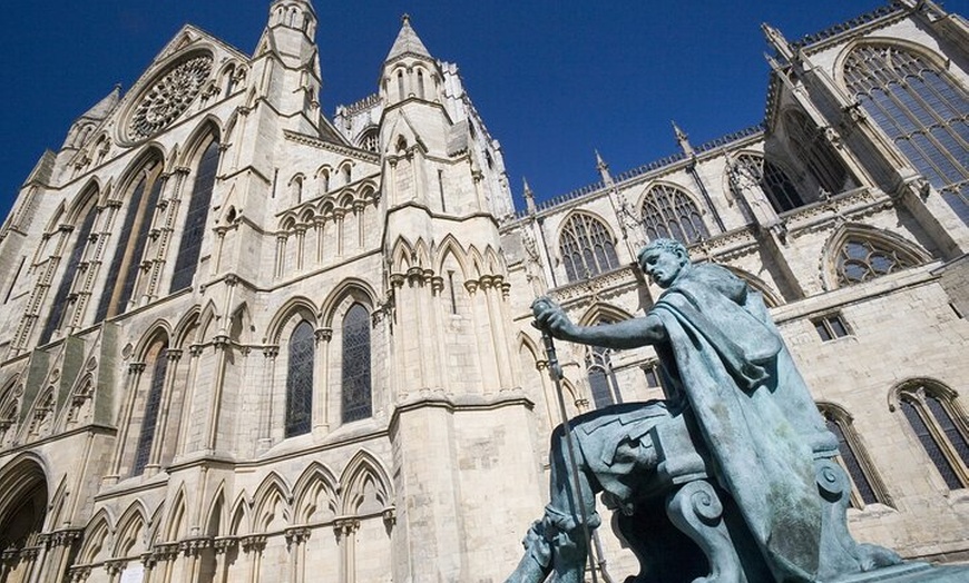 Image 3: Exterior Walking Tour of York Minster with Group Access