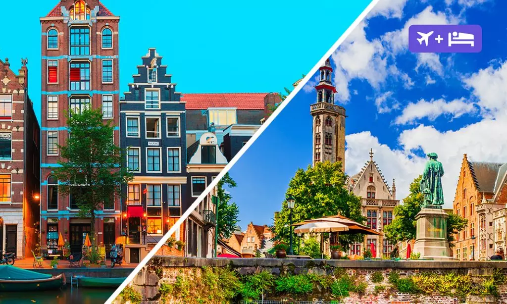 ✈ D'AMSTERDAM À BRUXELLES - Combiné Amsterdam Bruxelles Bruges 4* - Petit-déjeuner inclus - Primary Image