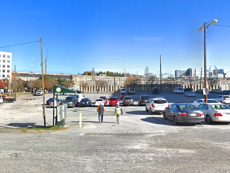 Parking at Big Bethel Church Lot