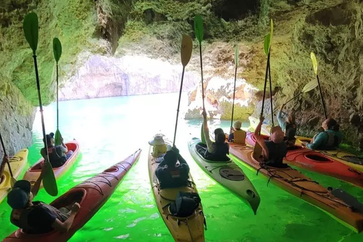 Small Group Emerald Cave Kayak Adventure