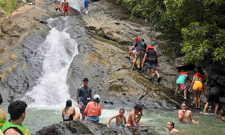 Image 10: Waterfalls and Lazy River El yunque and Old San Juan