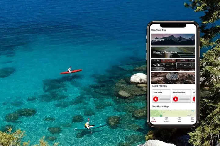 Self-Guided Audio Driving Tour in Lake Tahoe