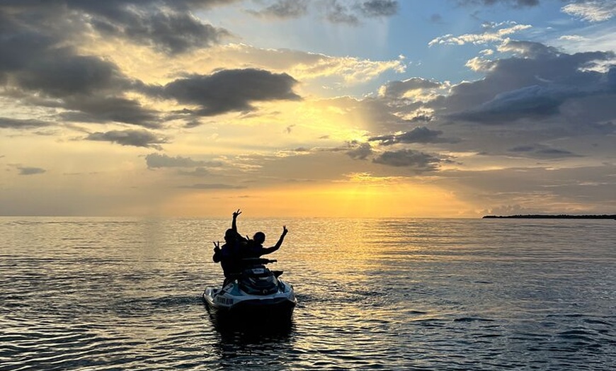 Image 8: Catching the Sunset Jetski Tour