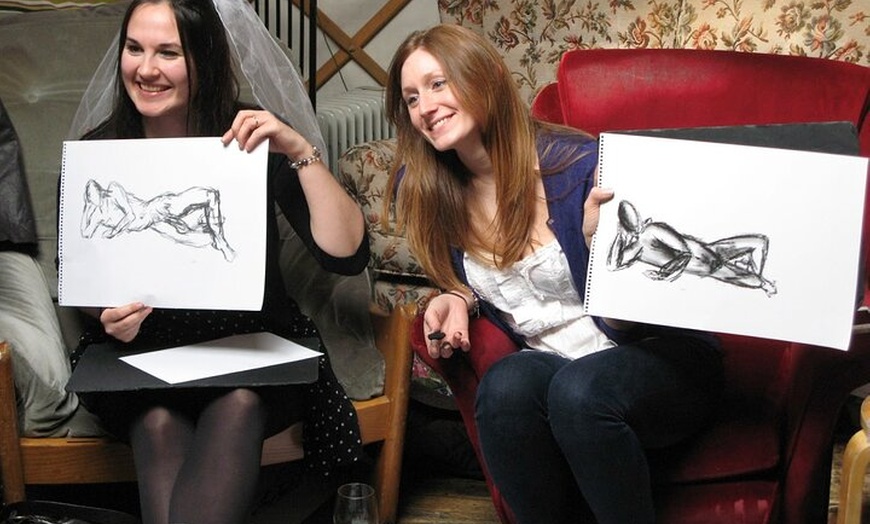 Image 1: Hen Party Life Drawing in Cardiff