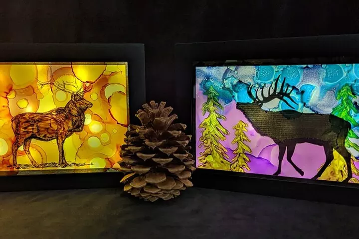 Alcohol Ink Light Boxes