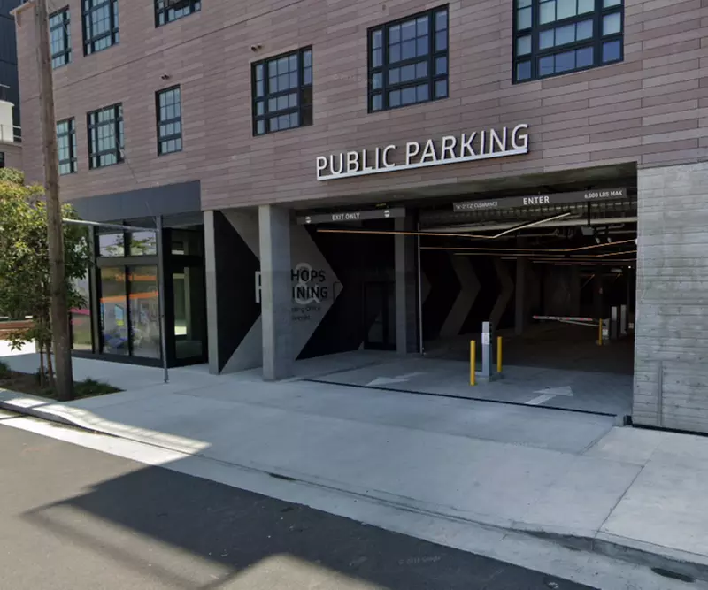 Parking at Ava Arts District Garage