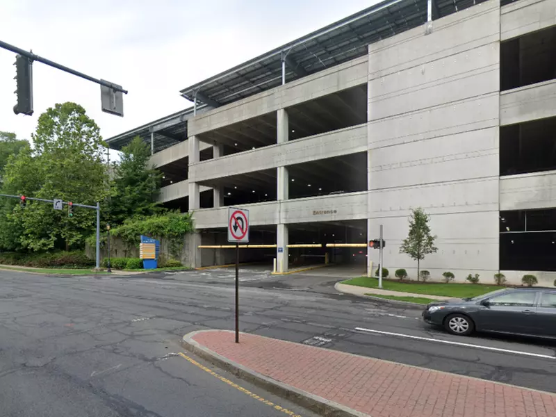 Parking at The Source Garage