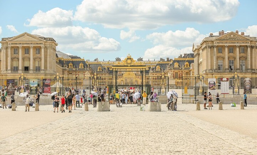 Image 9: Entrée du château Versailles Royal Passport avec Premium Add On