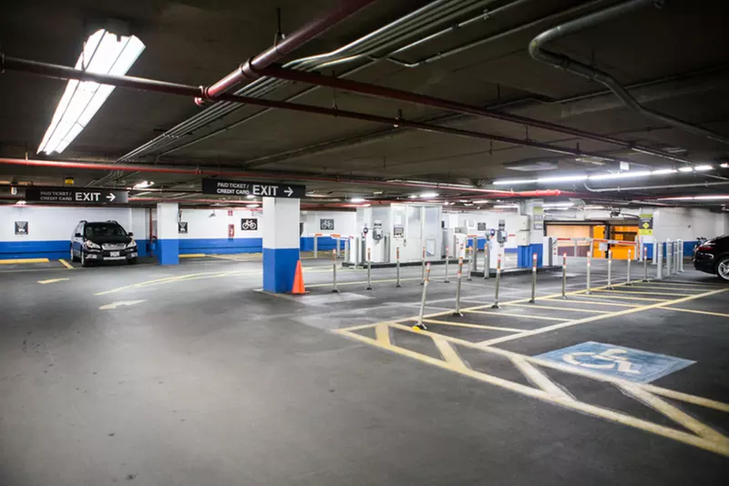 Parking at Underground Entrance - 303 E. Wacker Dr. Garage