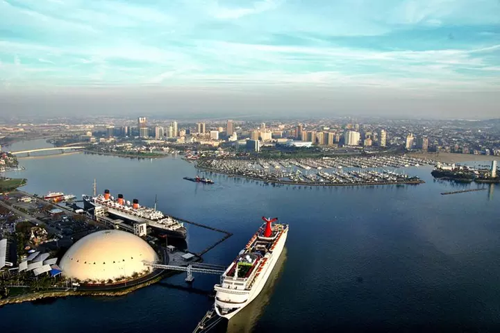 Private Helicopter Tour over Long Beach: See Catalina, Queen Mary