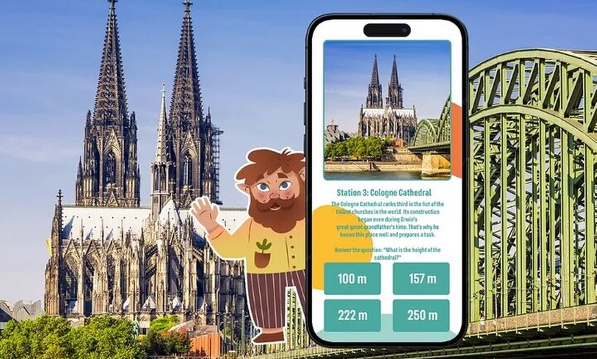 Image 2: Selbstgeführte Köln Stadtrallye für Familien mit KiddyTrip