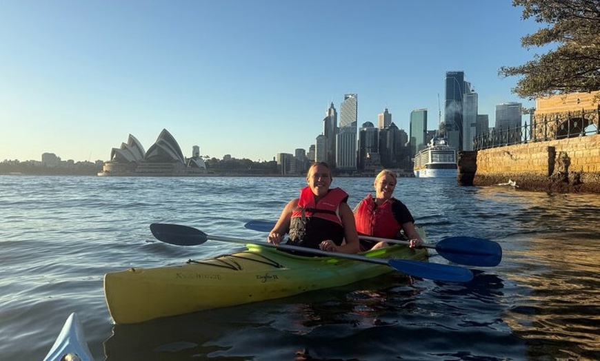 Image 6: Sydney Sunrise Kayak Couples Tour with Opera House Views